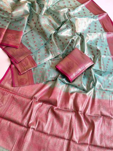 Vastrangan tissue silk surat saree market wholesale